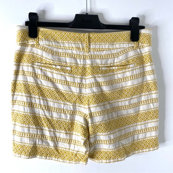 LOFT Yellow White Riviera Short - Picture 4 of 6
